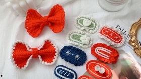 成人发夹编织刺绣教程视频